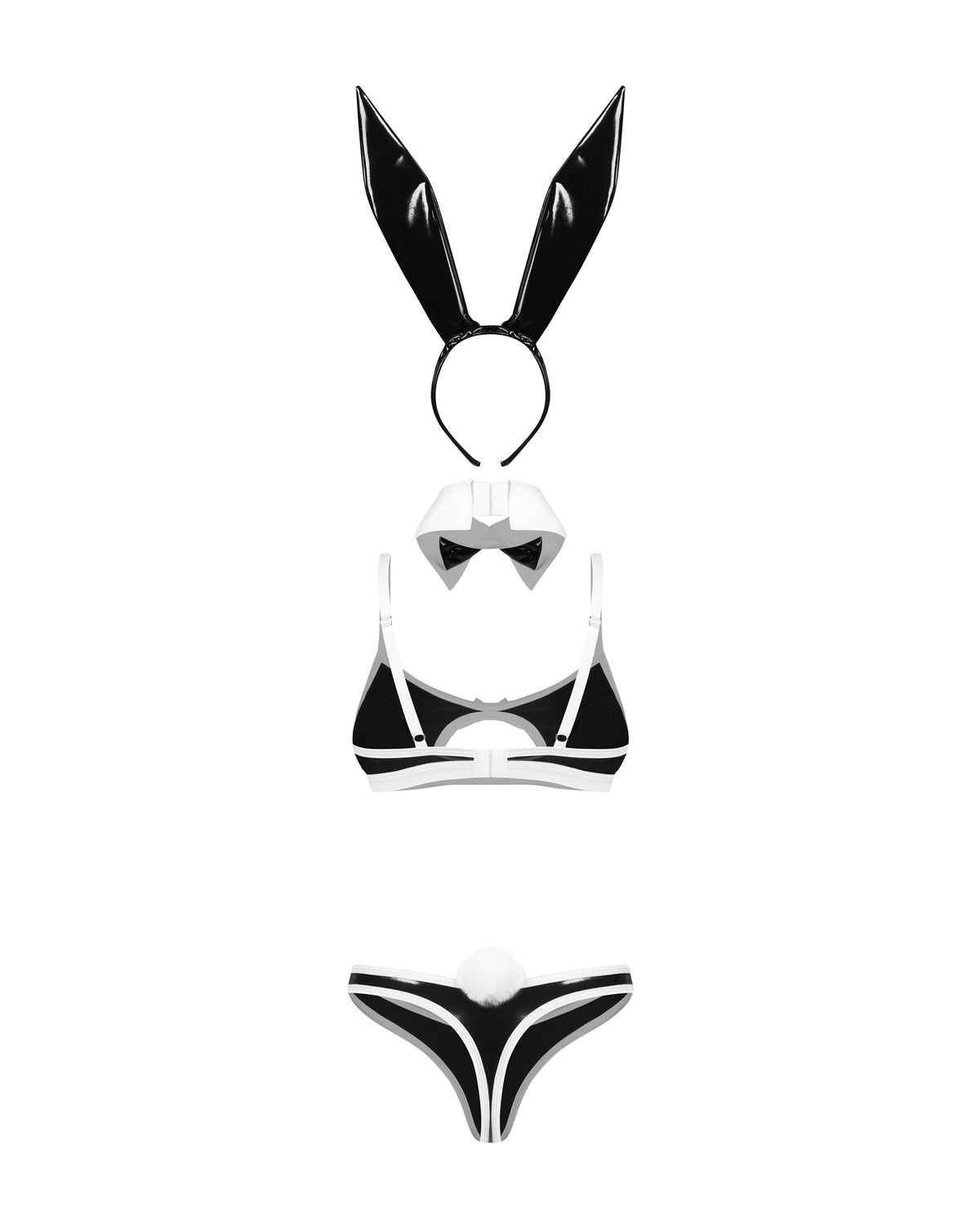 Night Bunny 4-Piece Costume