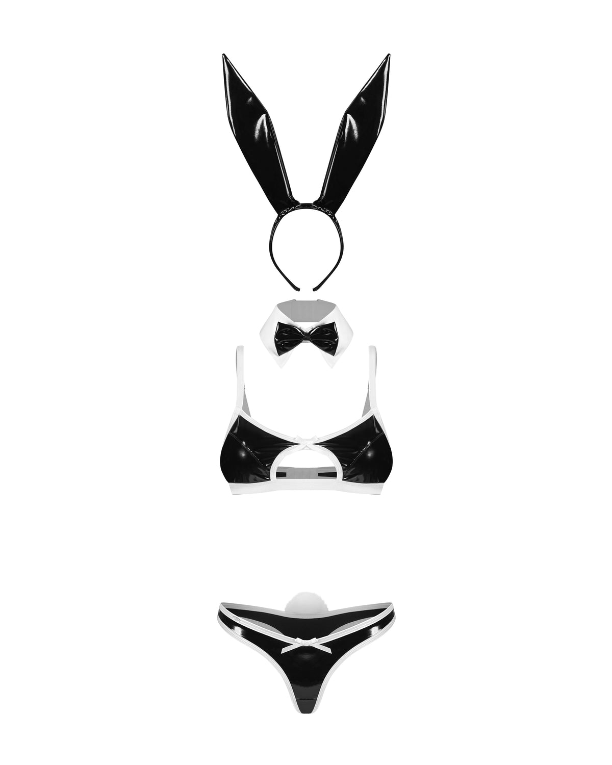 Night Bunny 4-Piece Costume