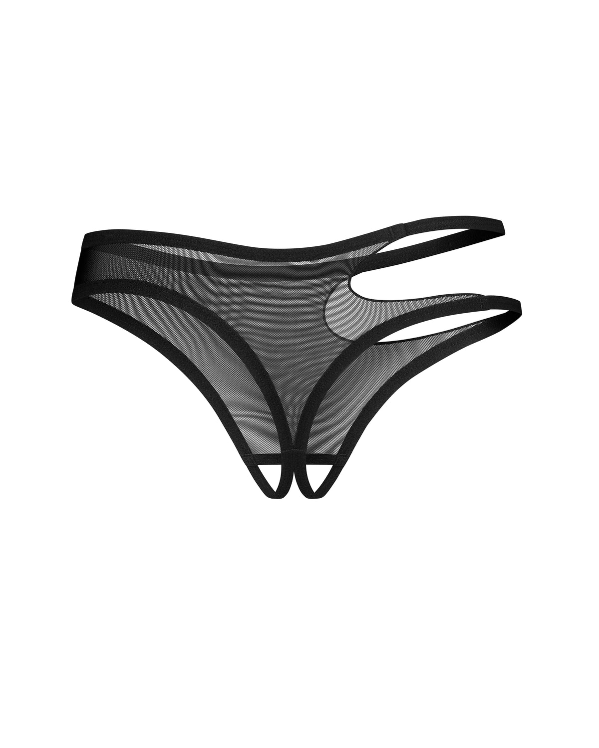 Saturis Crotchless Thong
