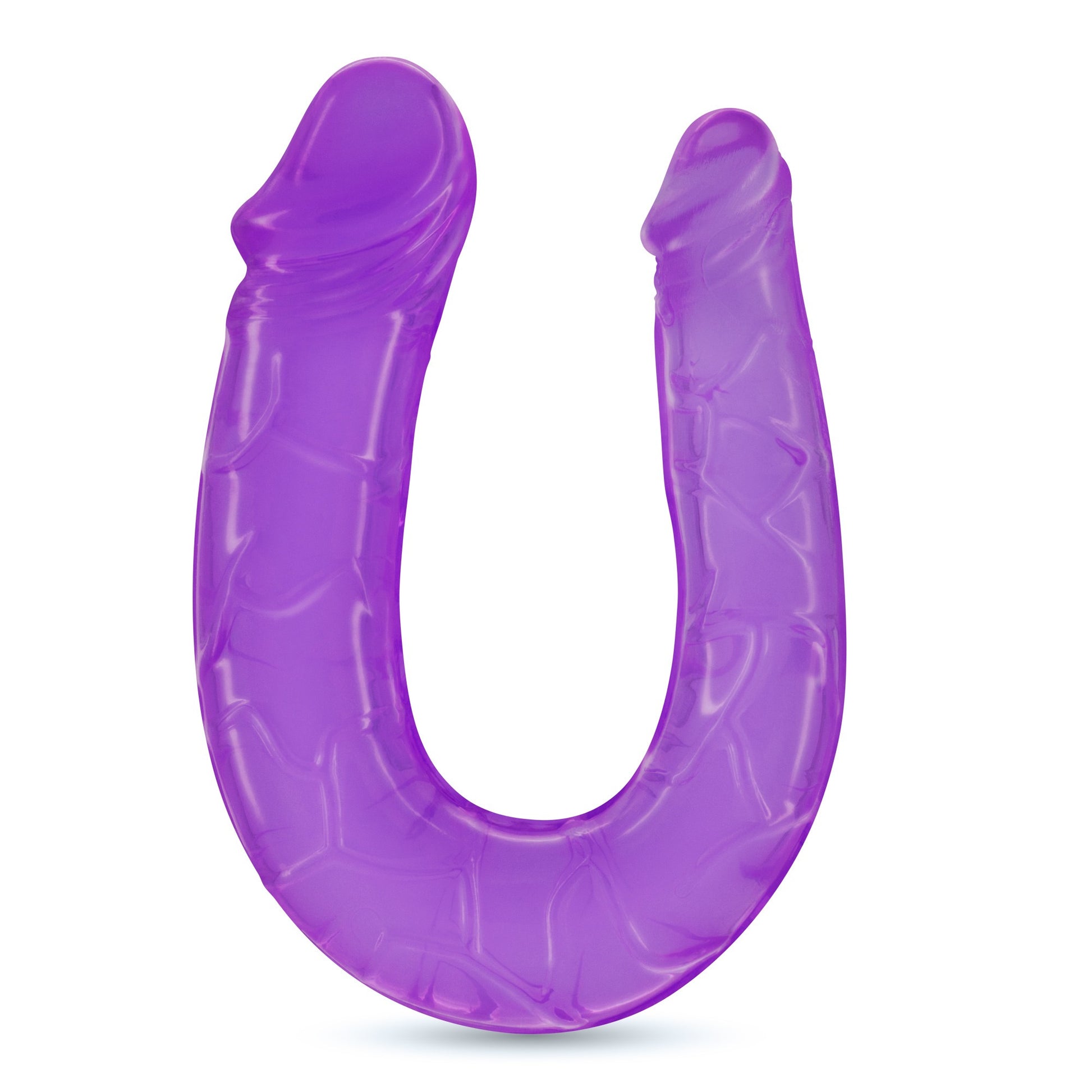 Deep Diver - Double Dildo with Anal Lubricant - 1.7 fl oz / 50 ml - Purple