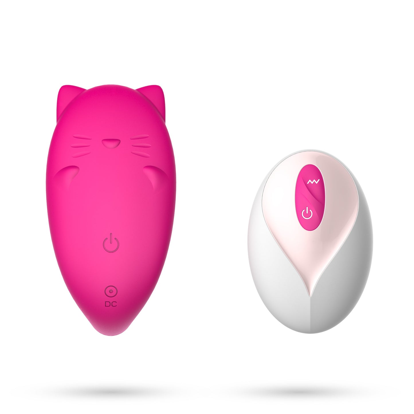 Fritz – Beheizbarer Vibrator mit Fernbedienung – Rose