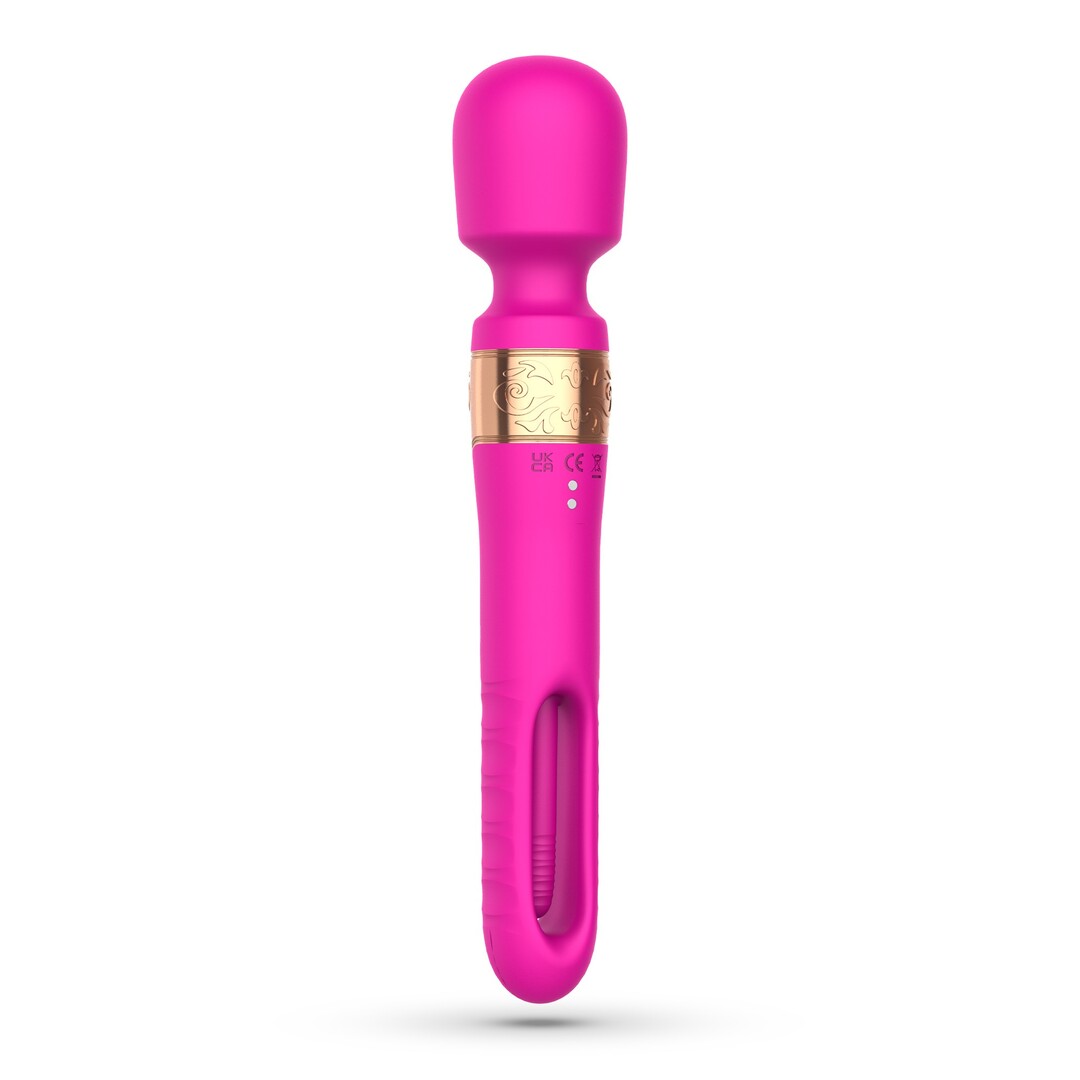 Big Ben - Dual Wand Massager with Flicker - Pink