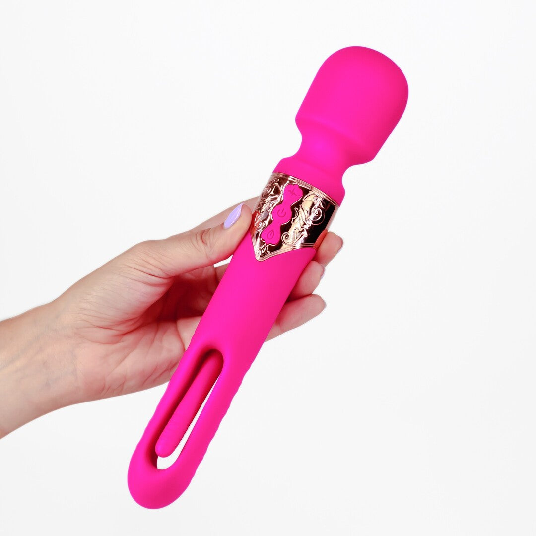 Big Ben - Dual Wand Massager with Flicker - Pink