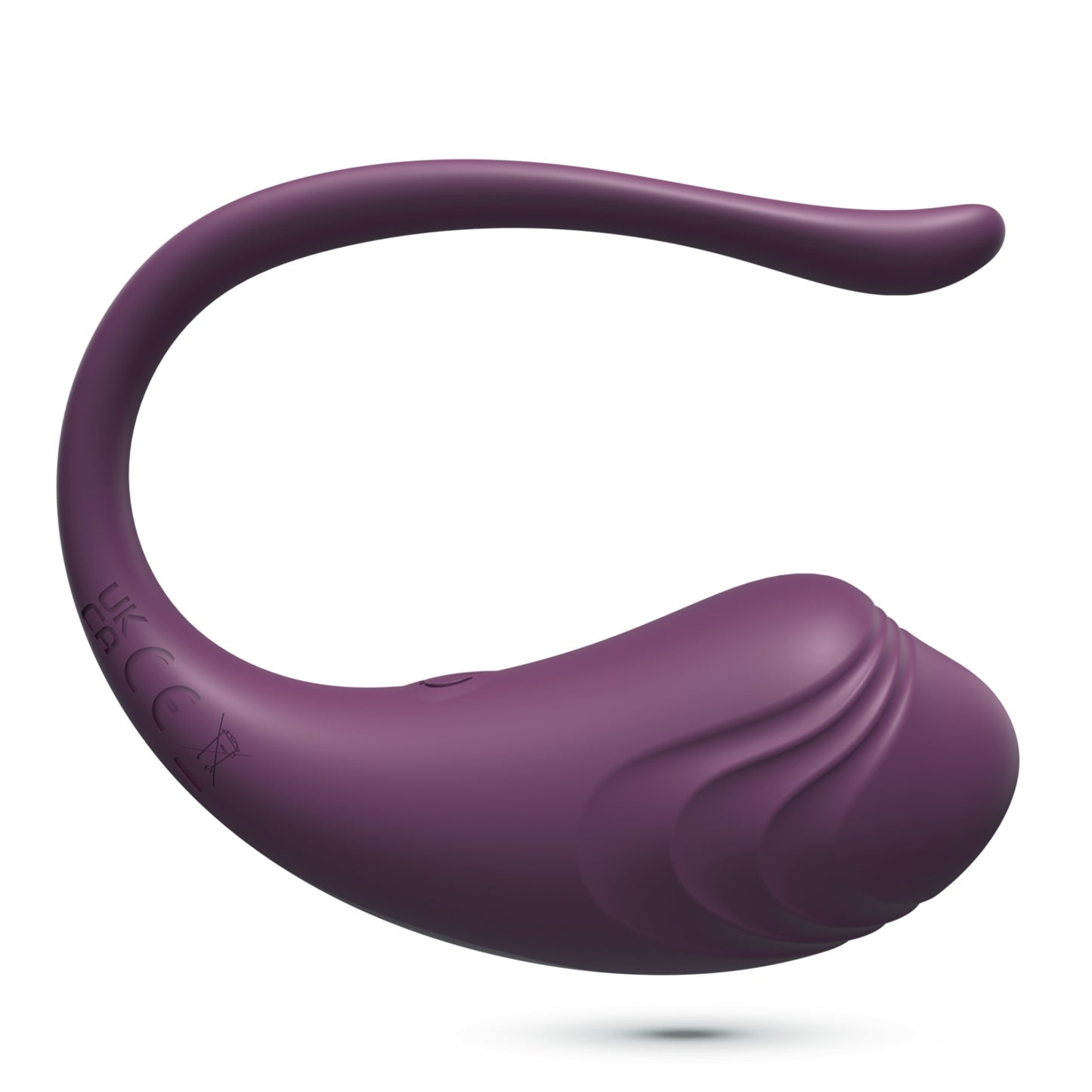 Tamago - Rechargeable Vibrating Egg with Remote Control - Purple