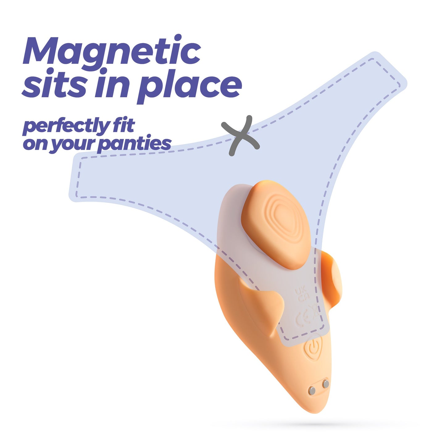 Atlantis - Panty Vibe with Remote Control - Orange