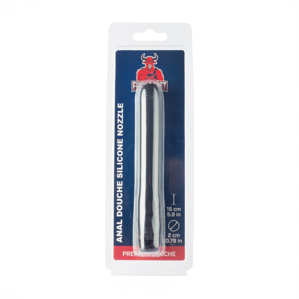 Anal Douche Silicone Nozzle - 15 cm