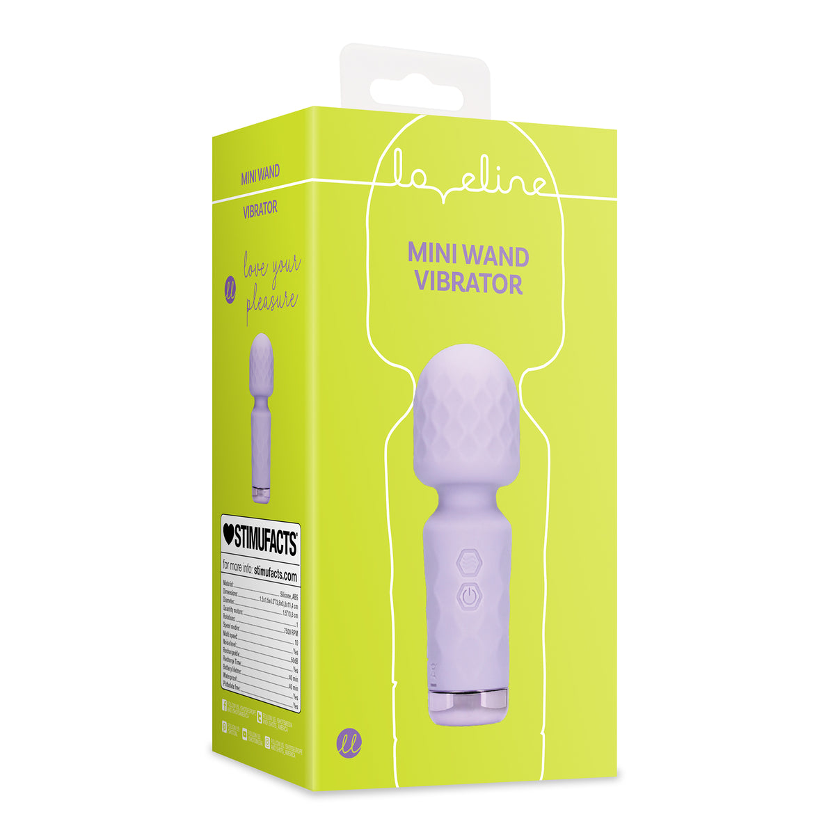 Mini Wand Vibrator (Night Magic)