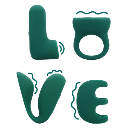 LOVE' (S)explore Set - Green Crystal