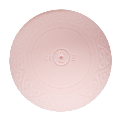 Vibrierendes und wärmendes Massagegerät – Rosa