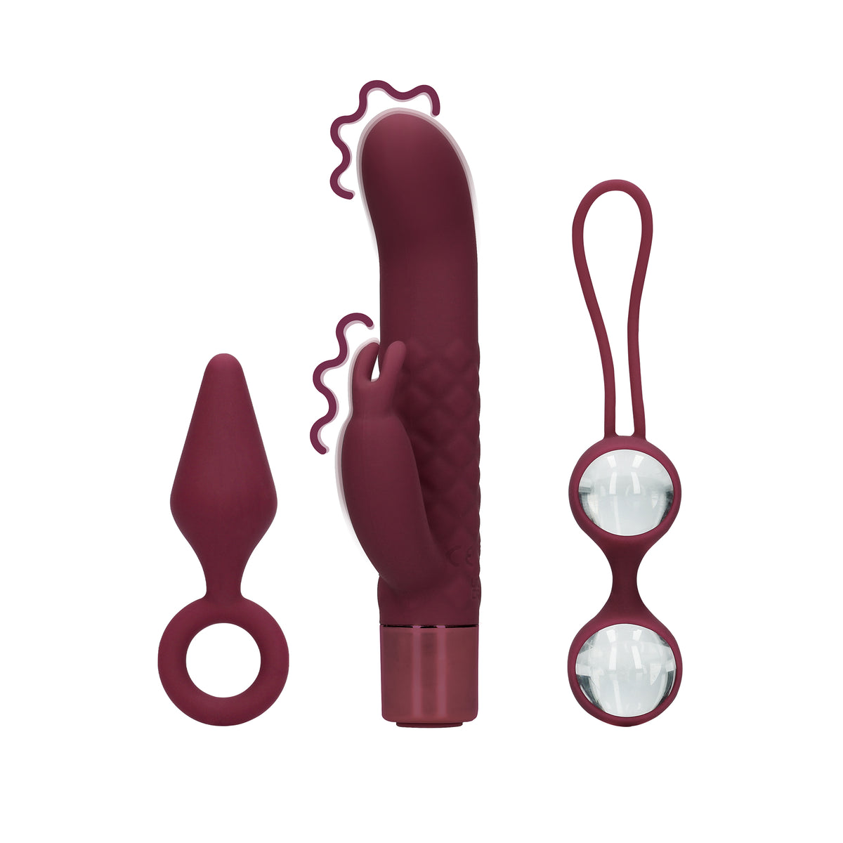 (S)explore - Toy Kit for Her - Dark Cherry