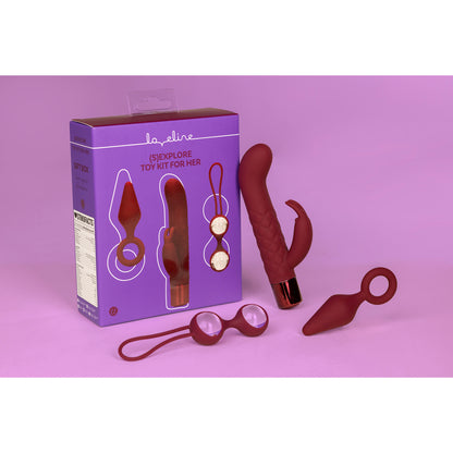 (S)explore - Toy Kit for Her - Dark Cherry