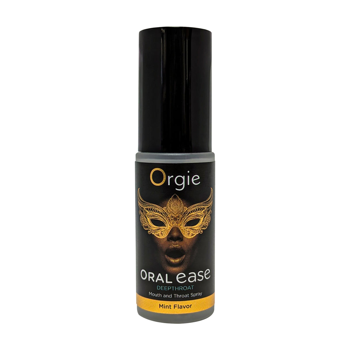 Oral Ease Deepthroat - Mouth and Throat Spray - Mint Flavor - 0.5 fl oz / 15 ml