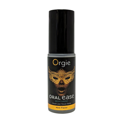 Oral Ease Deepthroat - Mouth and Throat Spray - Mint Flavor - 0.5 fl oz / 15 ml