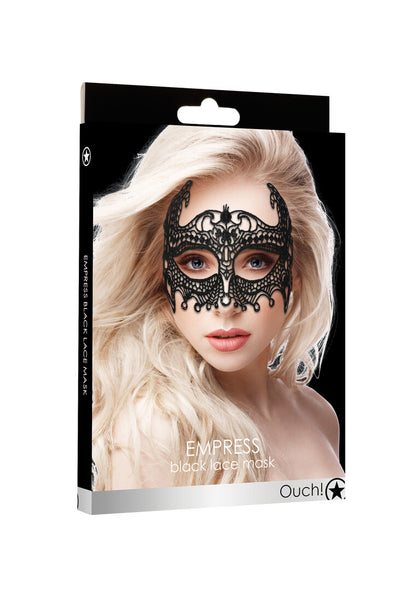 Empress - Black Lace Mask