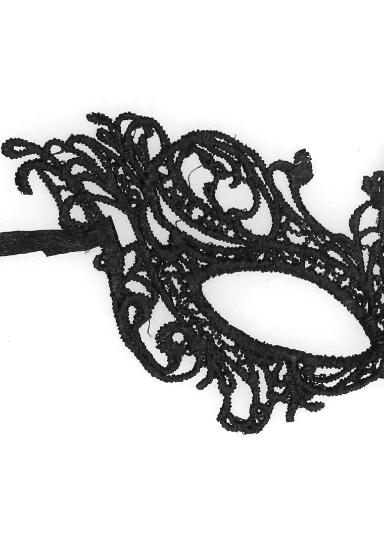 Royal - Black Lace Mask