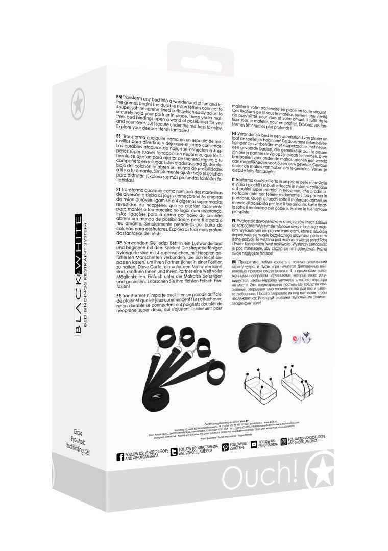 Bed Bindings Restraint System