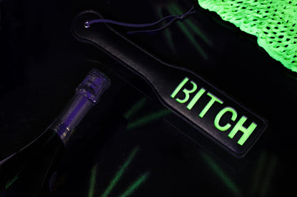 Bitch Paddle – im Dunkeln leuchtend – Neongrün