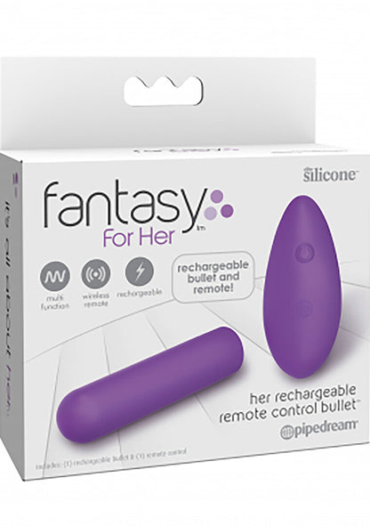 Her - Rechargeable Bullet with Remote Control