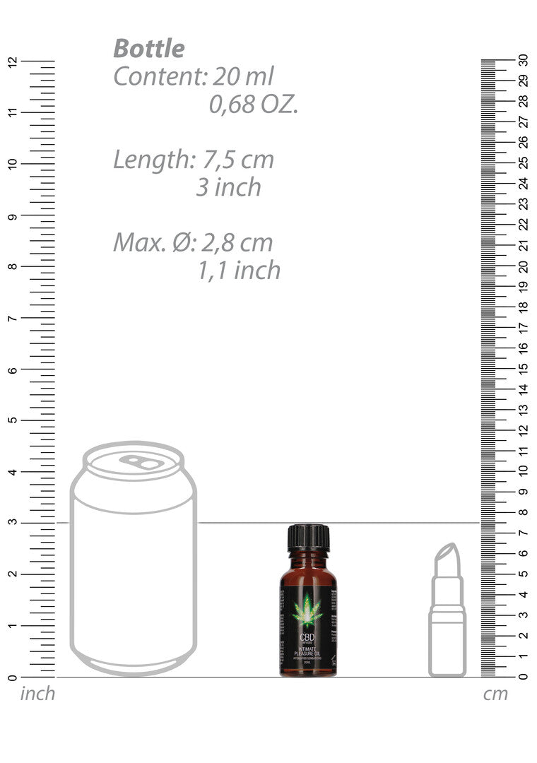 CBD Intimate Pleasure Oil - 0.7 fl oz / 20 ml