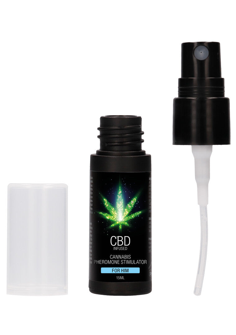 CBD Cannabis Pheromone Stimulator For Him - 0.5 fl oz / 15 ml