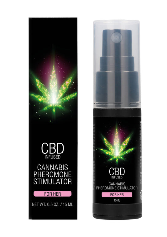 CBD Cannabis Pheromone Stimulator For Her - 0.5 fl oz / 15 ml