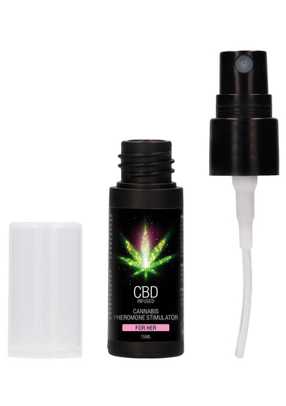 CBD Cannabis Pheromone Stimulator For Her - 0.5 fl oz / 15 ml