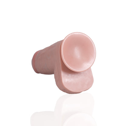 Extra Thick Straight with Balls 8" / 20.3 cm - Flesh