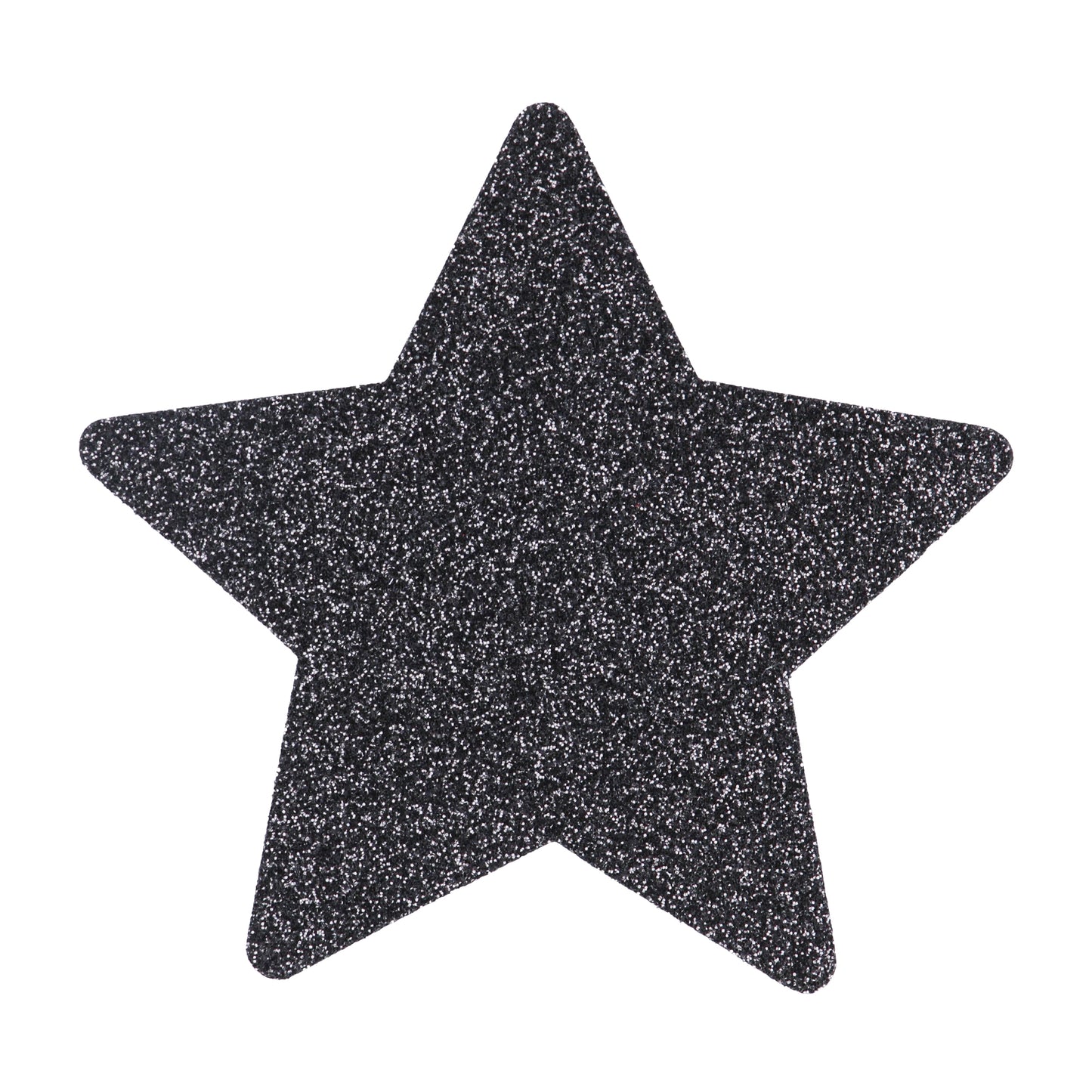 Nipple Cover Set - Cross Star Heart - Black