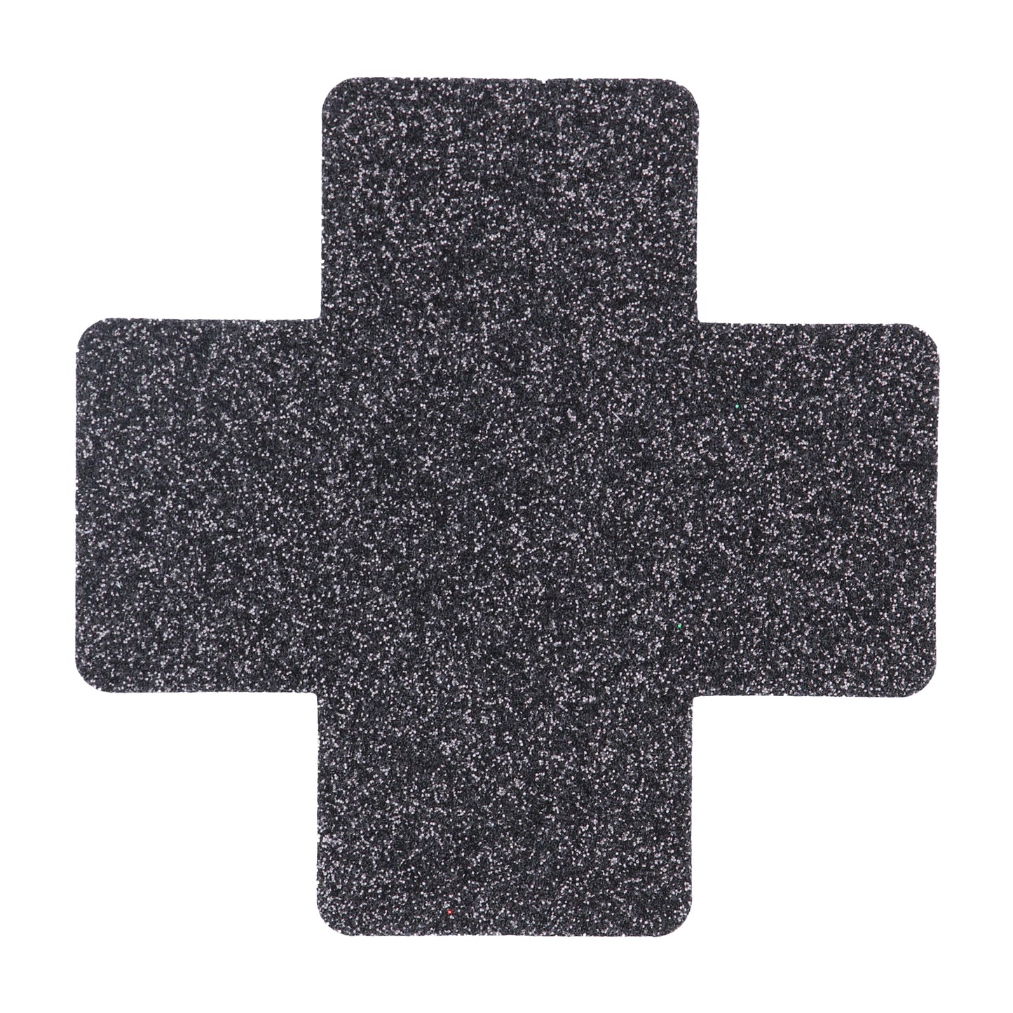 Nipple Cover Set - Cross Star Heart - Black