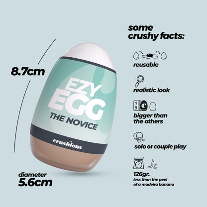 Ezy Egg - Masturbator Egg - The Novice - Turquoise