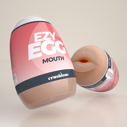 Ezy Egg - Masturbator Ei - Mund - Rot