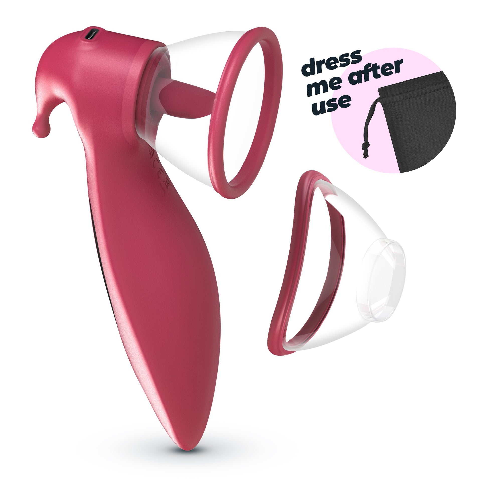 Saci - Clitoral and Nipple Stimulator with Suction