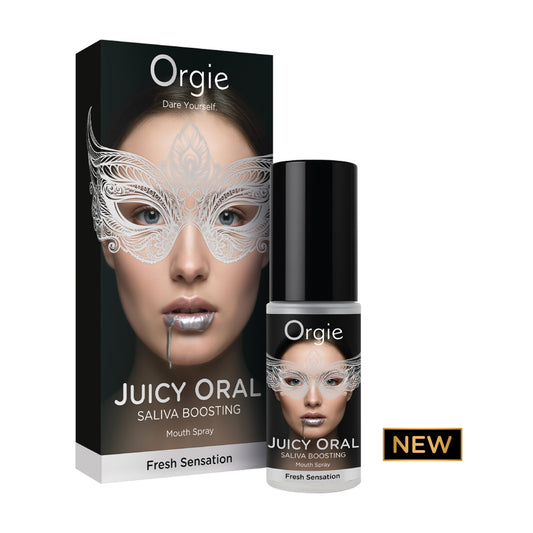 Orgie - Juicy Oral - Saliva Boosting Mouth Spray - 0.5 fl oz / 15 ml