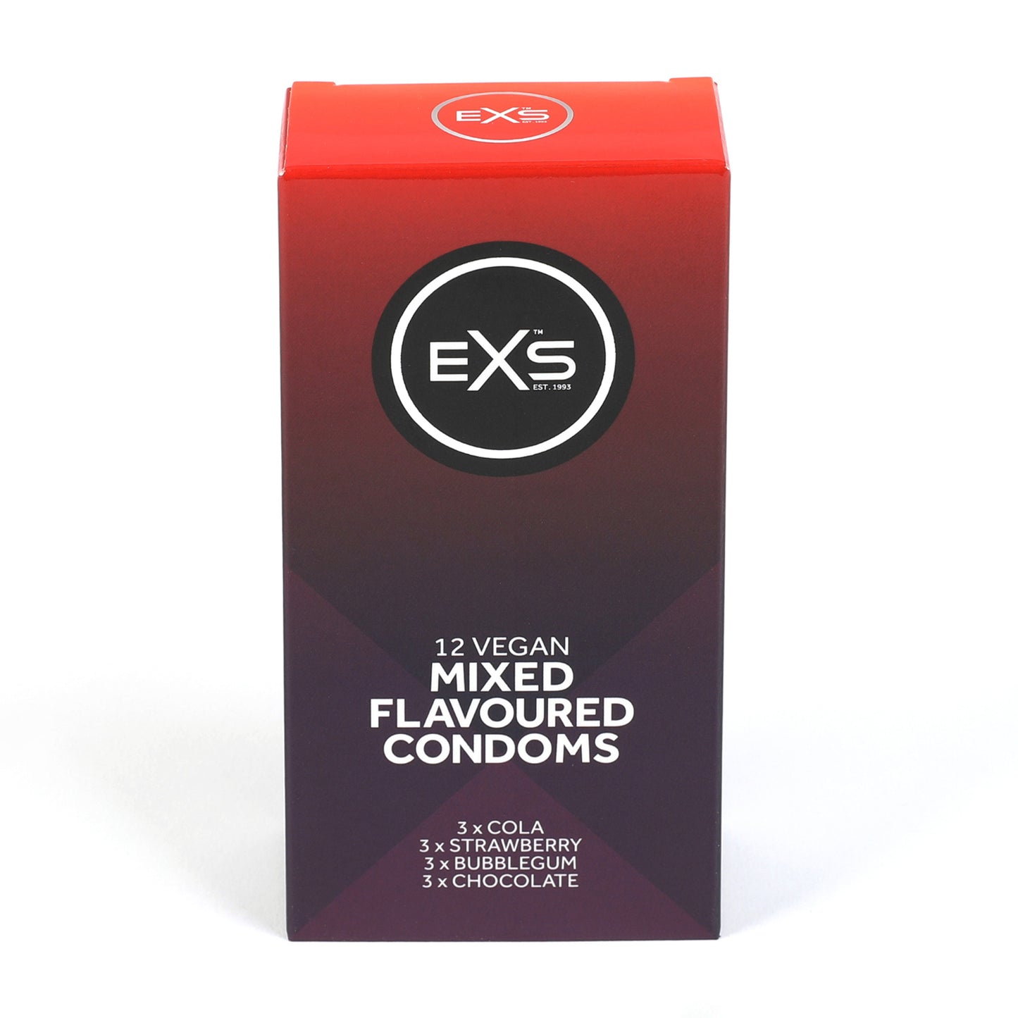 EXS Mixed Flavoured - Condoms - 12 Pieces