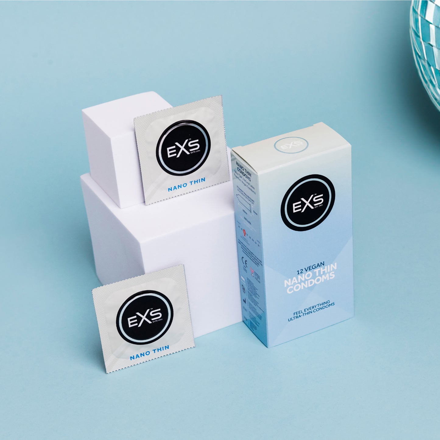 EXS Nano Thin - Condoms - 12 Pieces