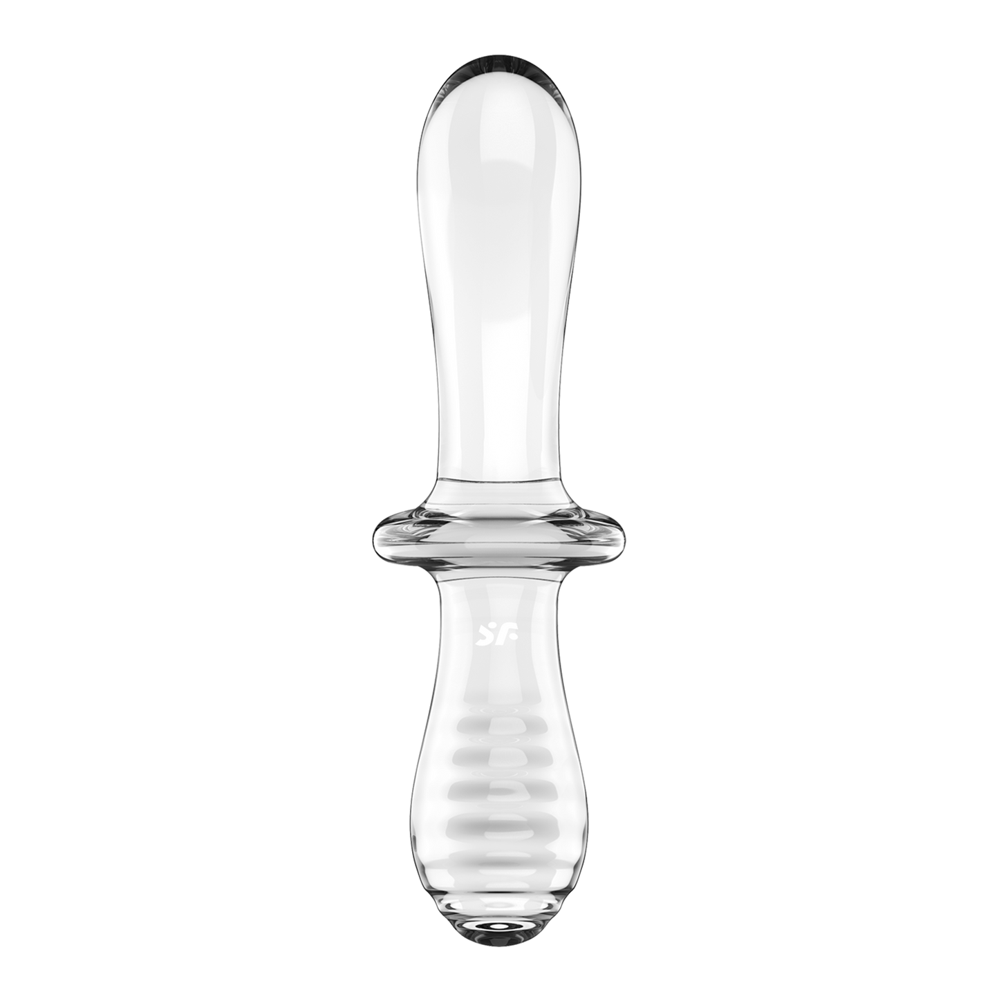 Satisfyer - Double Crystal - Glass Dildo - Transparent