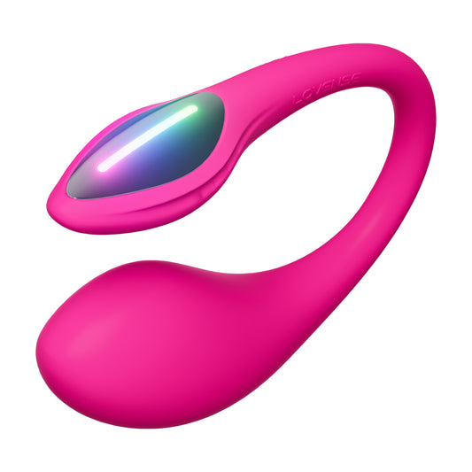 Lush Mini - Powerful Remote-controlled Wearable G-Spot Egg Vibrator - Pink