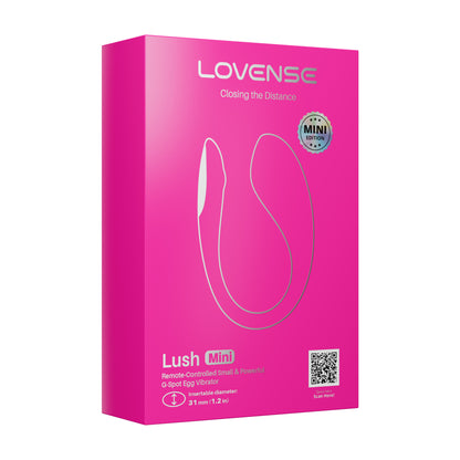 Lush Mini - Powerful Remote-controlled Wearable G-Spot Egg Vibrator - Pink