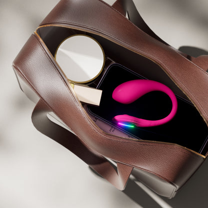 Lush Mini - Powerful Remote-controlled Wearable G-Spot Egg Vibrator - Pink