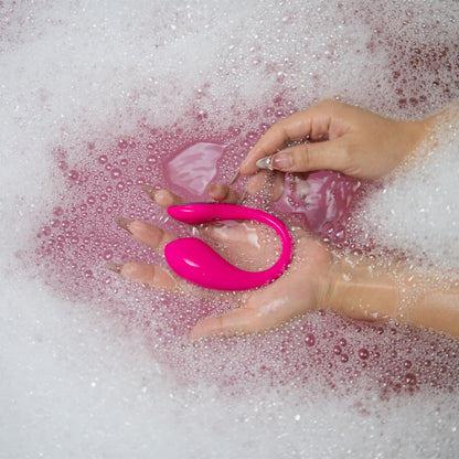 Lush Mini - Powerful Remote-controlled Wearable G-Spot Egg Vibrator - Pink