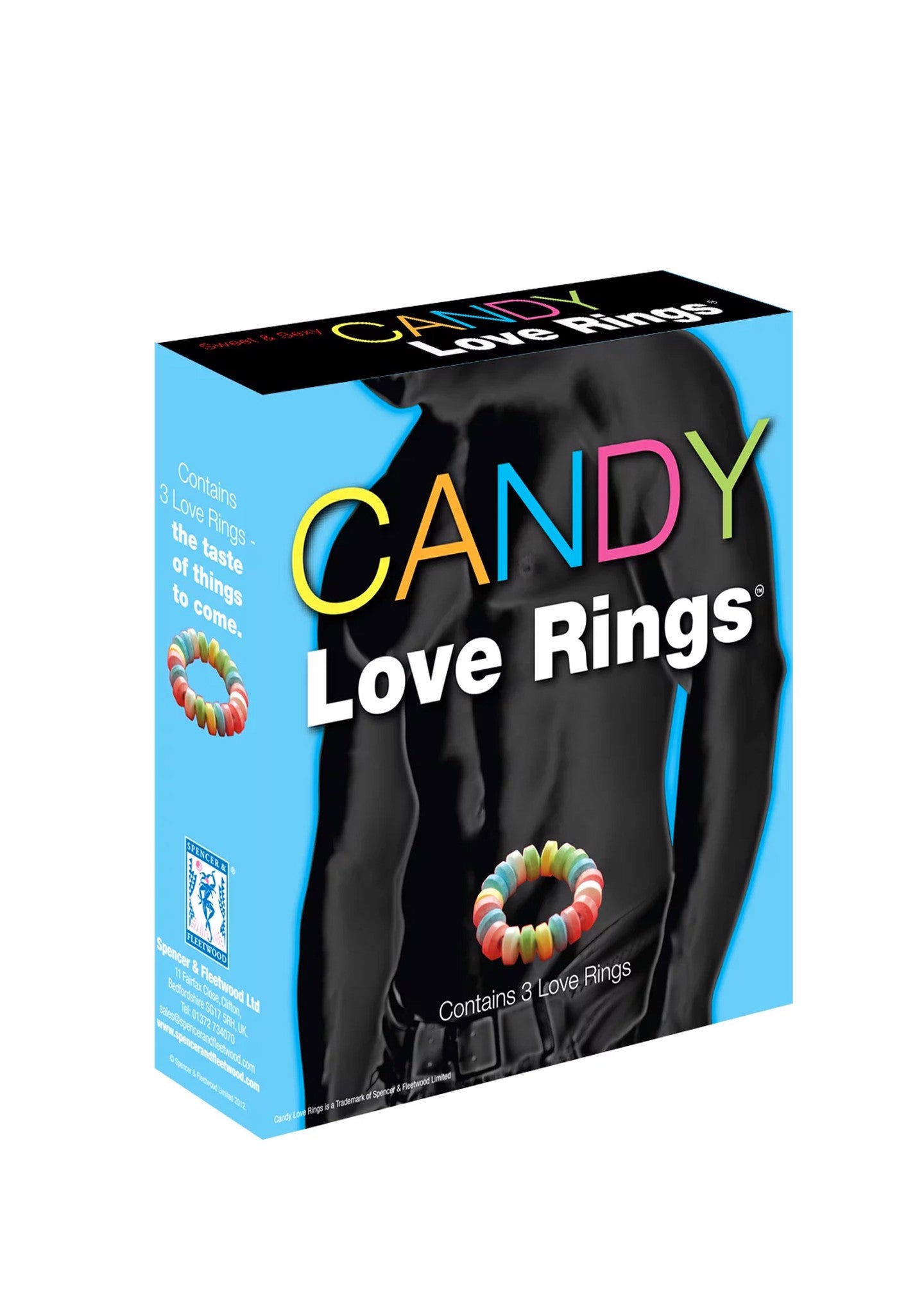 Spencer & Fleetwood - LOVERS CANDY RINGS - 3 τεμάχια