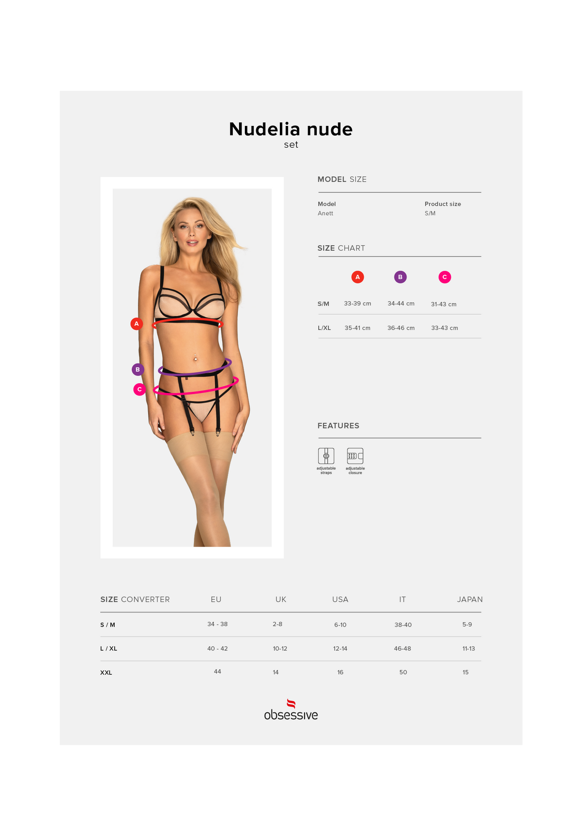 Nudelia 3-pcs set